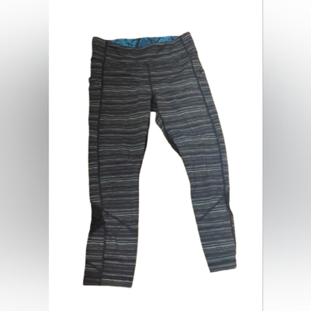 Lululemon Pace Rival Crop Leggings Tights Sz 8